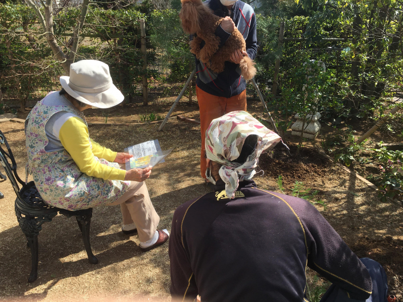 お客さまとのひと時